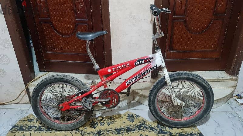 عجله BMX sport مستعمله حديد كاوتشات اصليه بدون رفارف 0