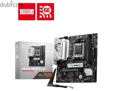 MSI b650m gaming wifi AM5 ddr5 motherboard