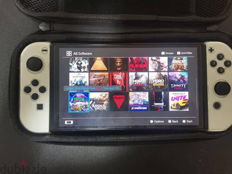 Nintendo Switch Oled - like new + 25 games 2