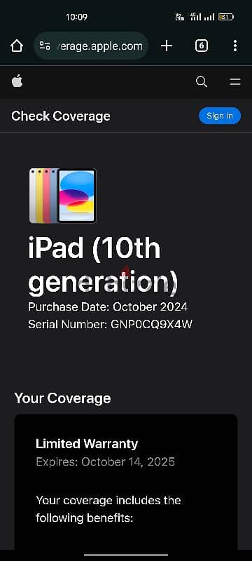 ipad 10th generation مشحون 7 مرات 7