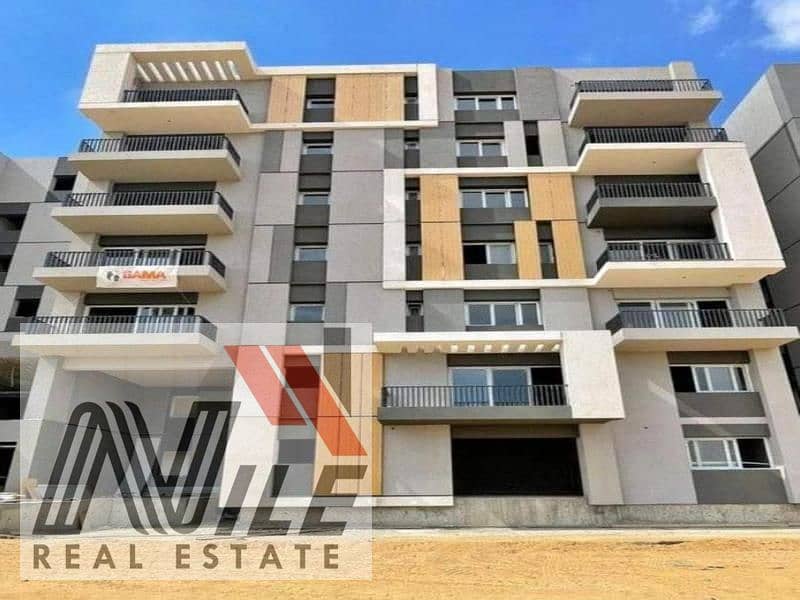 Apartment 195m For Sale At Haptown Hassan Allam Open View Land scape Delivered Included Club houses And Parking lowest Price 0