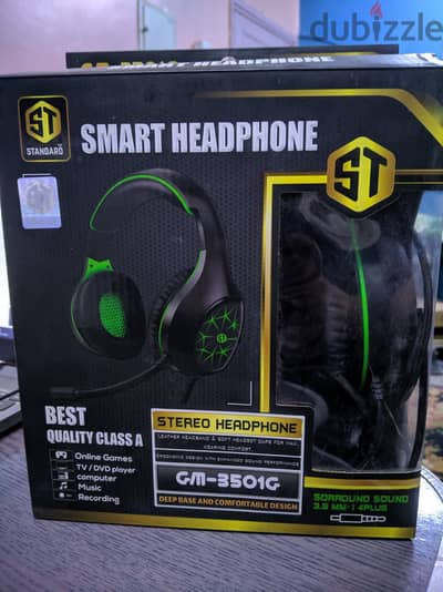 Standard GM-3501 Gaming Headphone - سماعة ستاندرد موديل GM-3501 جيمينج