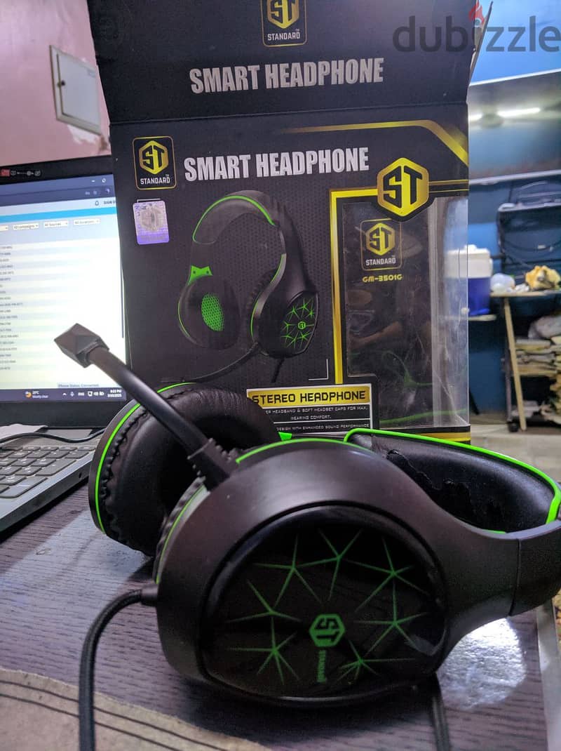 Standard GM-3501 Gaming Headphone - سماعة ستاندرد موديل GM-3501 جيمينج 1