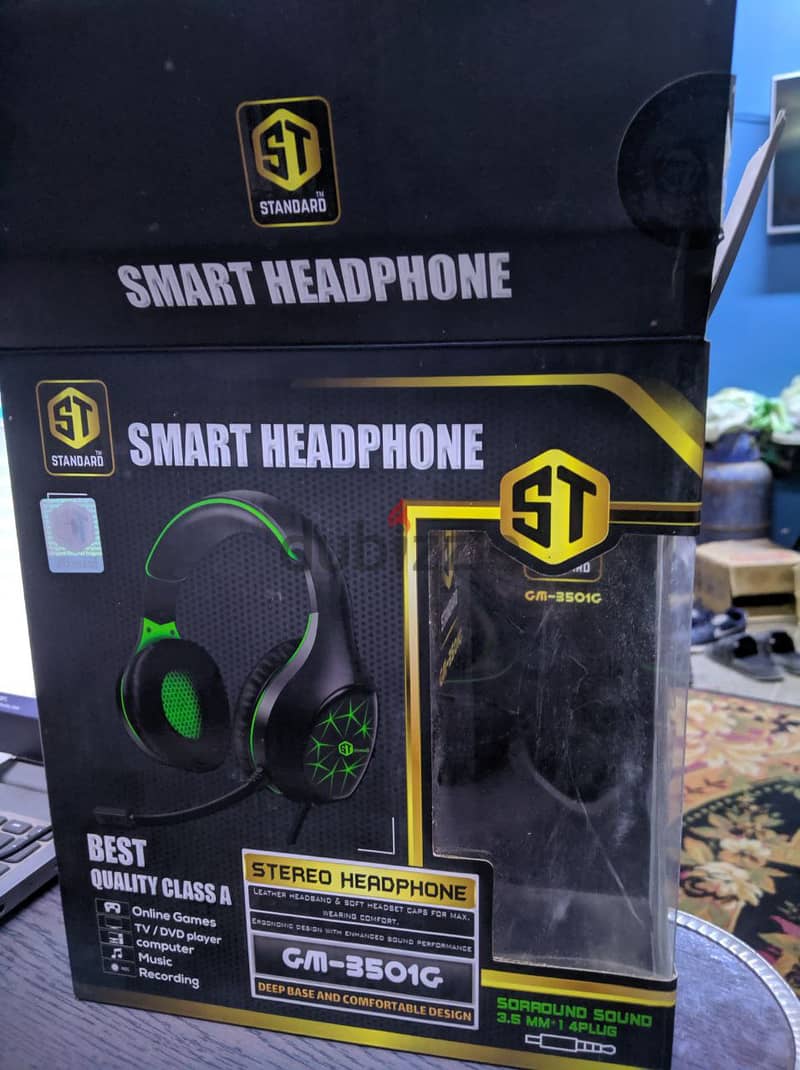 Standard GM-3501 Gaming Headphone - سماعة ستاندرد موديل GM-3501 جيمينج 2