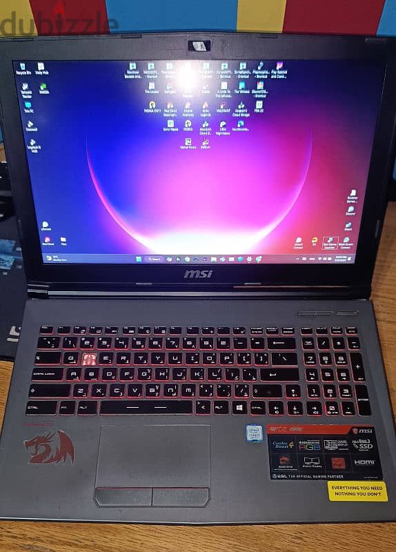 MSI GF62 8RE gaming laptop 2