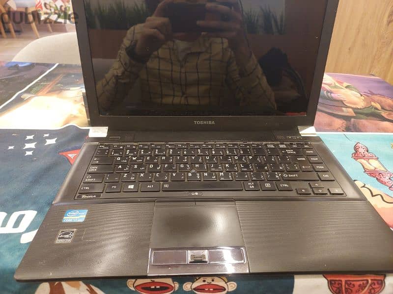 لابتوب توشيبا ببصمه صباع toshiba tecra R940 rm 8 hdd 500 i7th3 12