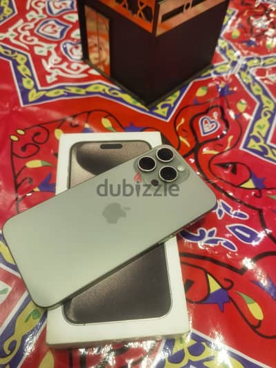 iphone 15 pro max 256 dual)(خطين)