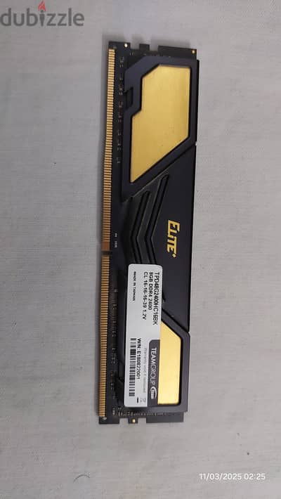 Ram 8 Gb Team group Elite