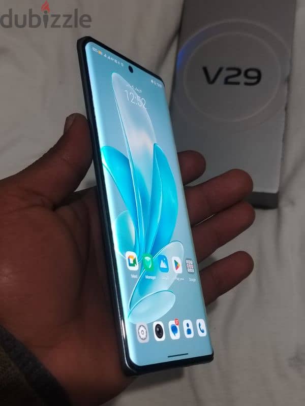 vivo v29 5G مساحه 256رمات12+8 الفون زيرو زيرو  استعمال خفيفه 2