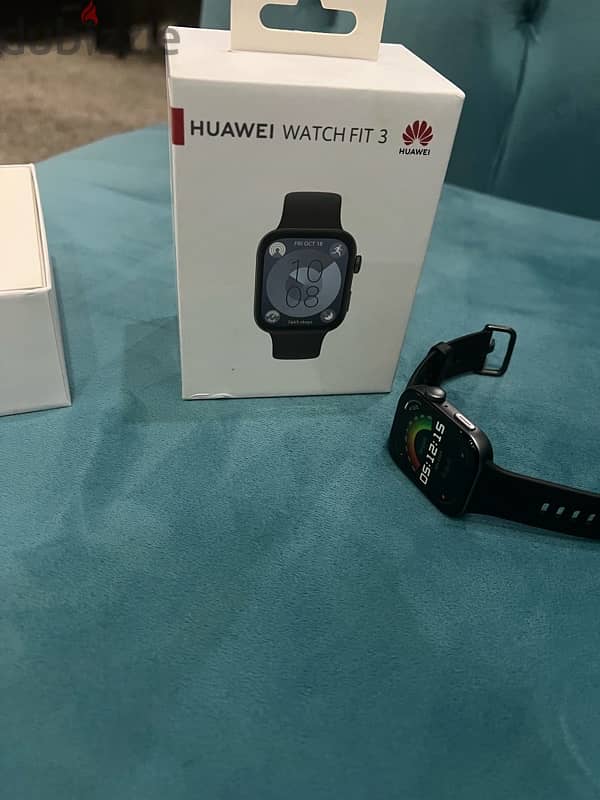 ساعة Huawei fit 3 استعمال بسيط بحالة الزيرو 1