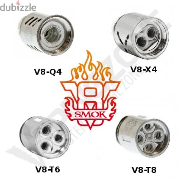 كويل فيب سموك  SMOK Vape جميع موديلات TFV8 baby ، TFV8 1