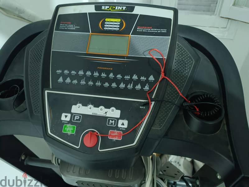 Sprint Treadmill 140 Kg Black - Sprint 7030/4 4