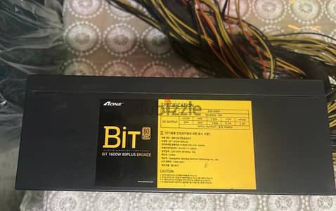 باور سبلاي Aone Bit 1600W – قوي  للألعاب و الاستوديوهات و الجرفيك ا!