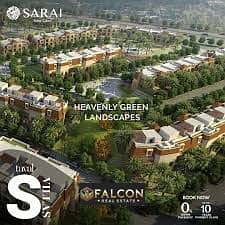 Own your unit in Sarai New Cairo Compound in a distinguished location with a double panoramic view, near Cairo Airport