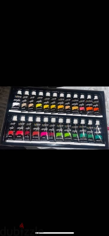 Coloré acrylic paint 48 color set