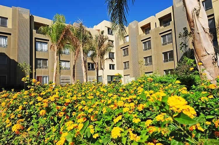 An apartment with a garden, fully finished, directly on the Dahshur link road in Palm Parks, for Yassin Mansour, 0