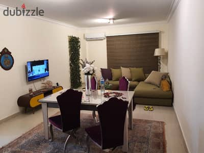 Furnished apartment for rent in Janat Zayed 2 Compound, Sheikh Zayed, next to Cairo University, first use