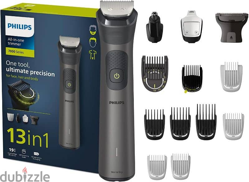 Philips 7000 Series 13 in 1 Multigroom, Black/Grey, MG7920/15 0