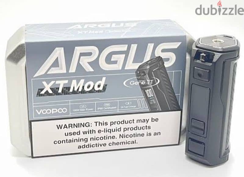 VooPoo Argus XT MOD KIT with 3 batteries and battery charger 2