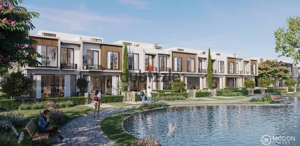 For sale at a bargain price, an apartment with hotel services, finished in Golf View, in front of Al-Jazira Club, with installments over 8 years