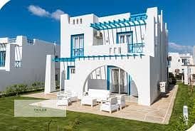 chalet with Garden "ready to move finished with air conditioners" Paros phase  in Mountain View Coast Ras El Hikma at a lower price than the market