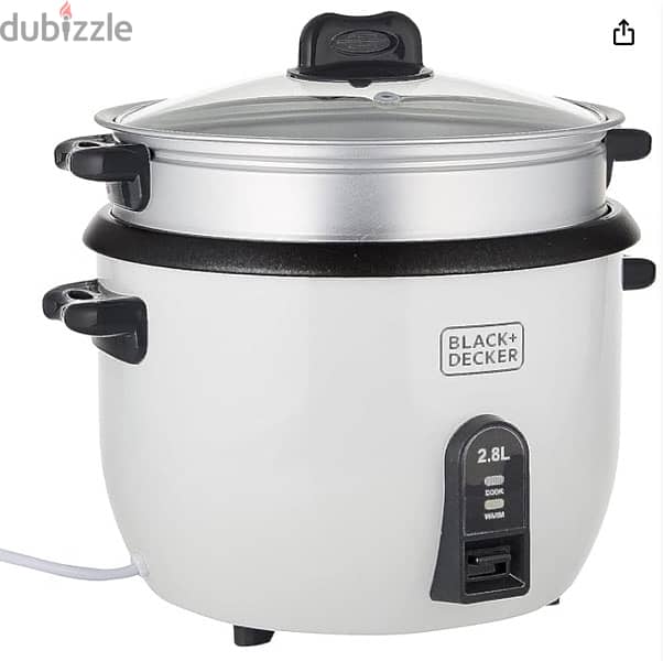 حلة طهي الارز بالبخار Non-Stick Rice Cooker 0