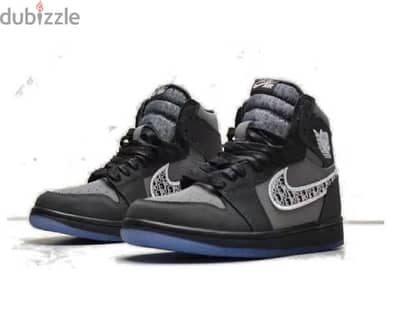 nike dior air jordan 42 high neck black