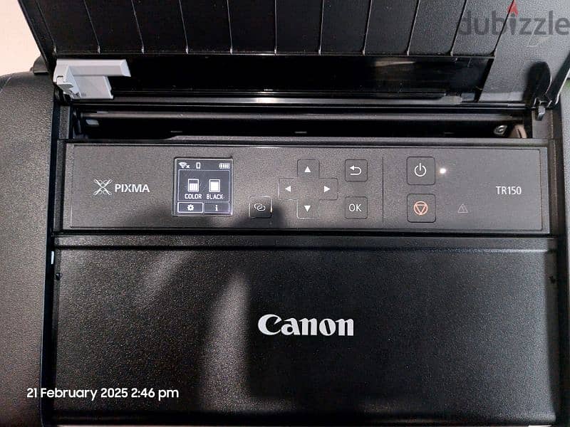 طابعه كانون محموله canon pixma TR150 6