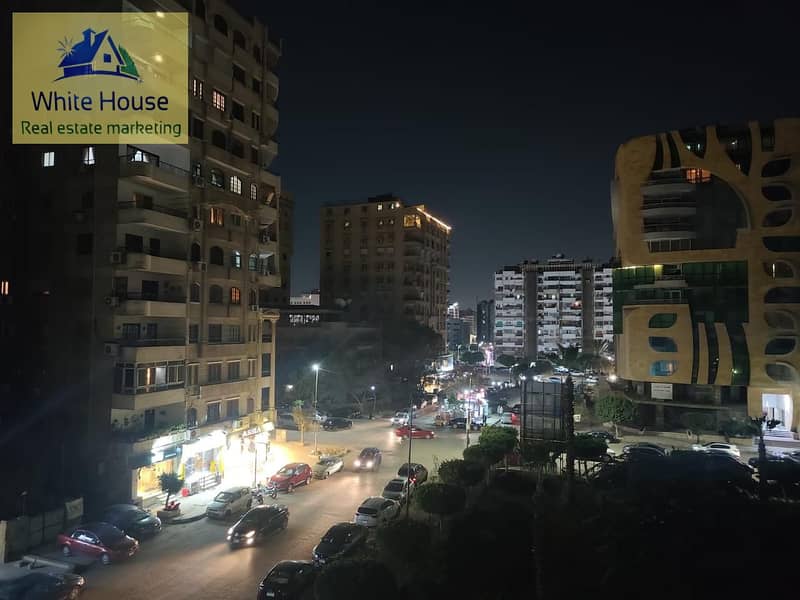 Apartment 200 m for sale in Nasr City, in a prime location and garden view 0