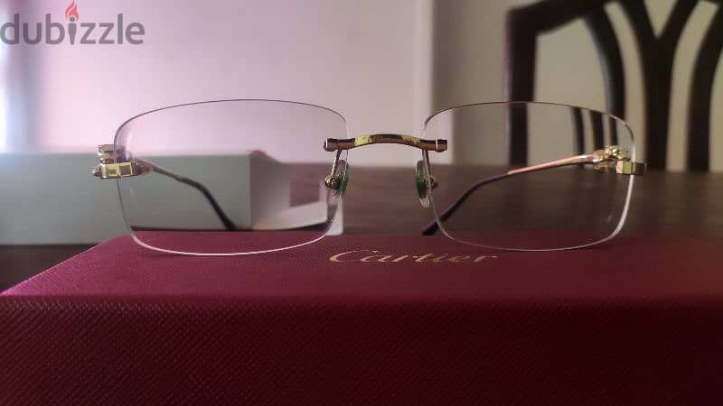 cartier glasses (used like new) 1