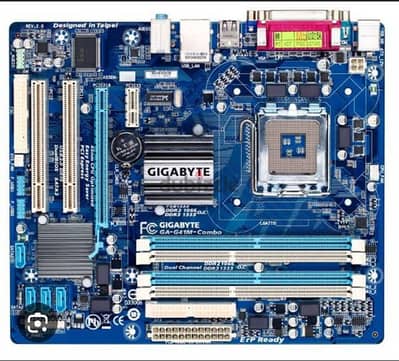 g41 motherboard بوردة جيجابايت مع معالج