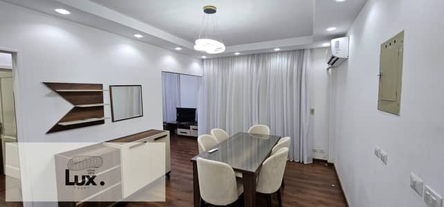 Studio for rent furnished in Madinaty, area 82 m, in the most upscale phases of Madinaty B8, ultra super deluxe finishes, with a very distinctive view