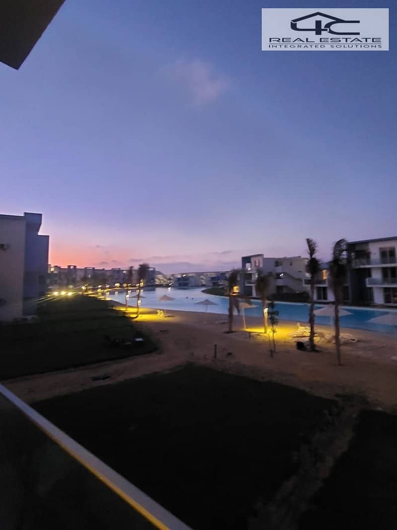 Nautical apartment for sale in Al-Rehab 180 sqm 3 rooms fully finished, super lux, view, landscape, prime location, lowest price in the market and neg 0