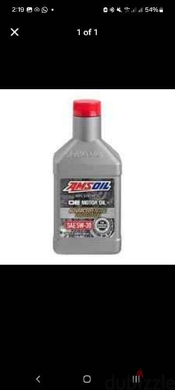 amsoil 10000 Km 5w30 made in USA