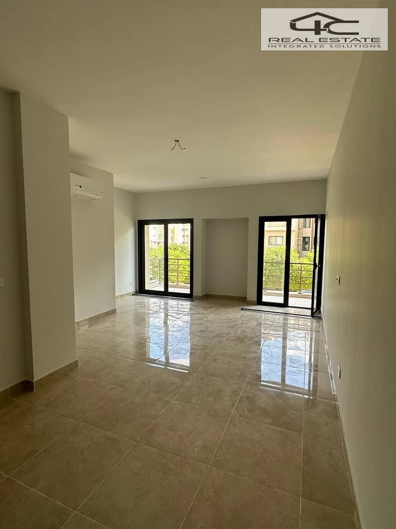 Apartment ground floor fully finished with ACs  for sale in prime location with down payment and installments in Fifth Square 0