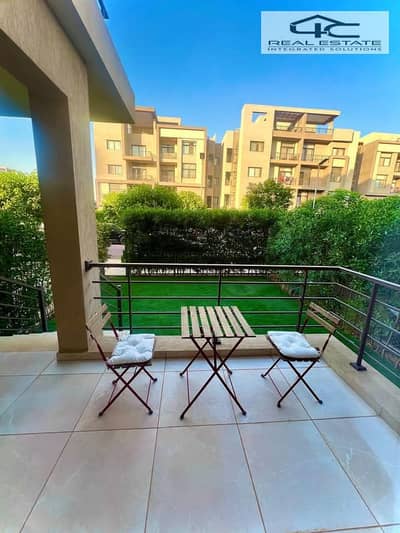 Fully finished nautical apartment with garden one bedroom landscape view lowest total price in Fifth Square Compound from the owner