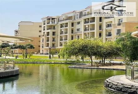 Apartment bua 164 m 3 bedroom sami finished  for sale with under price market in Sarai compound