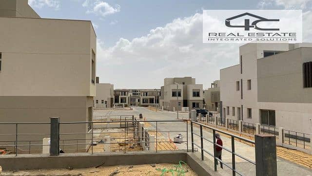 A Villa stand alone Type D ready to move with the lowest down payment and installments in market for sale in Palm Hills New Cairo 0