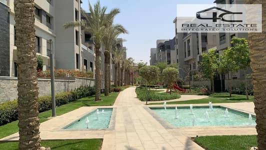 Ready to move Duplex apartment 230 m fully finished with smart system for sale in compound Trio gardens new cairo