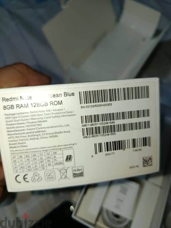 note 10s  8 gigA ram 4