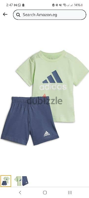 original adidas set size 9 to 12 months