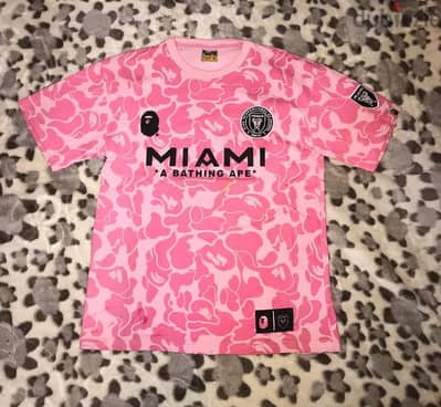 تيشرت انتر ميامي t shirt inter miami bape