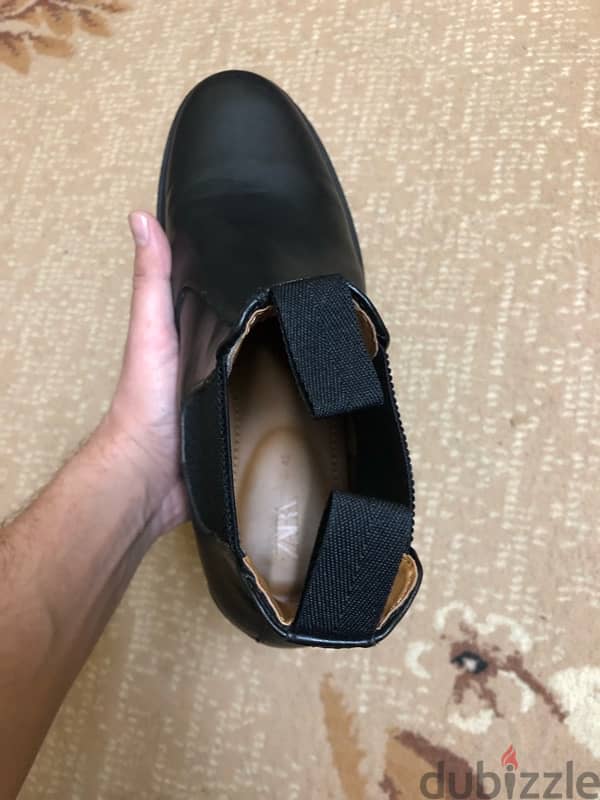 Zara chelsea boots original 4