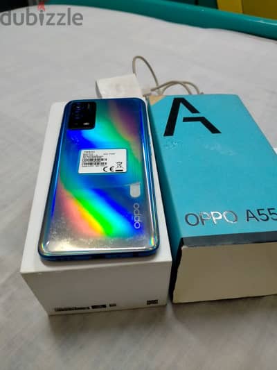 oppo a55128/4+4 كسر زيرو بلزقة الضهر