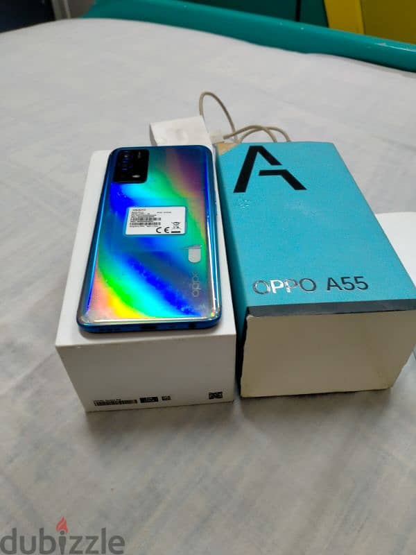 oppo a55128/4+4 كسر زيرو بلزقة الضهر 2