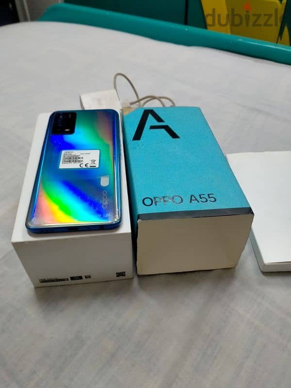 oppo a55128/4+4 كسر زيرو بلزقة الضهر 3