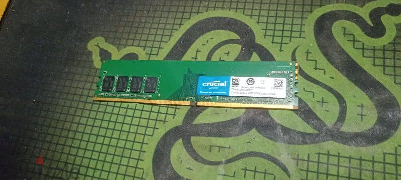 ram 4gb crucial ddr4 2666 bas 1