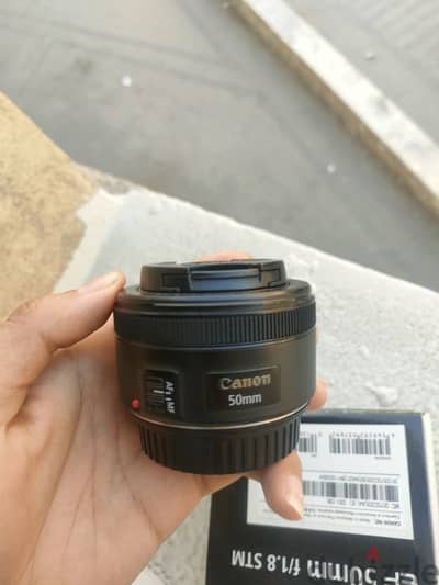 عدسه كانون 50Mm