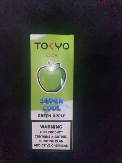 Tokyo Super Cool Green Apple Liquid