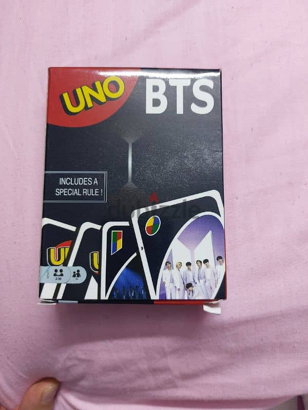 لعبة اونو.    بى تى اس uno  BTS 0